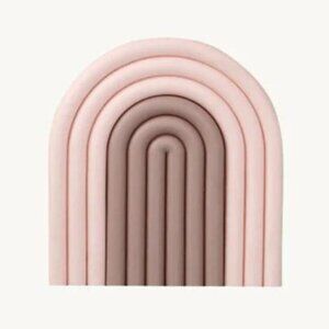 Arch Trivet Bowl Cushions.- Pink Tones